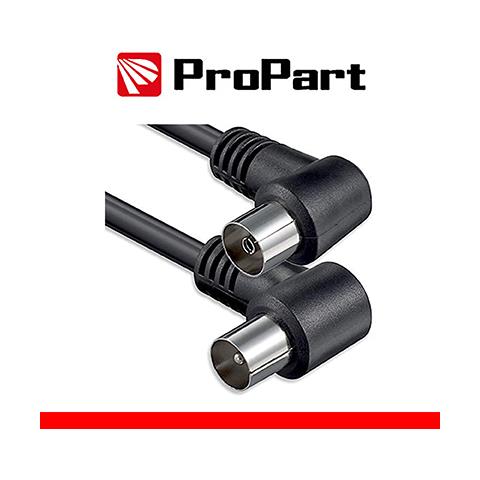 Cavo Antenna Tv Iec 5m Sp-pr 90 Nero - Foto 1